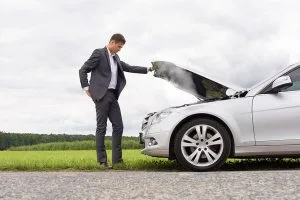 ارتفاع درجة حرارة محرك السيارة